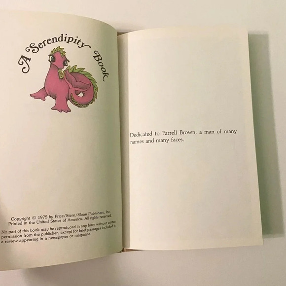 Vintage 1975 Creole Serendipity Books Stephen Cosgrove HC Book - Picture 9 of 16